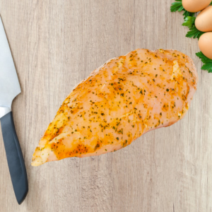 Poitrine de poulet marinée